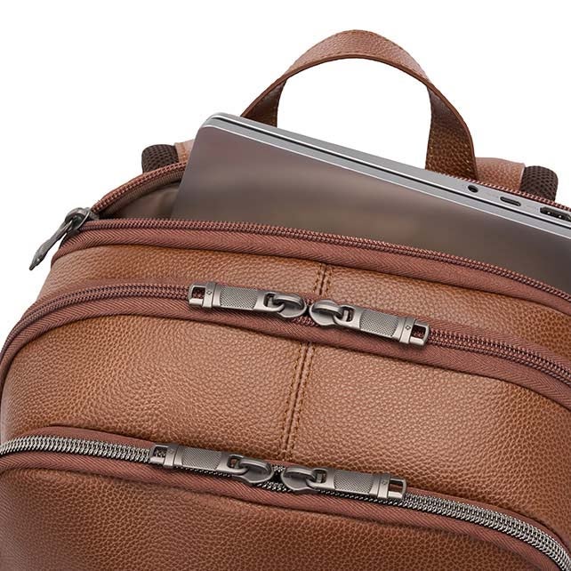 SAM CLASSIC LEATHER SLIM BACKPACK