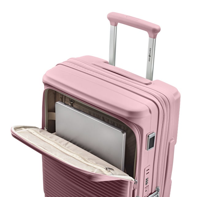 PARALUX SUITCASE CARRY-ON SMALL 55CM SUITCASE EXPANDABLE WITH 15'' LAPTOP FRONT POCKET