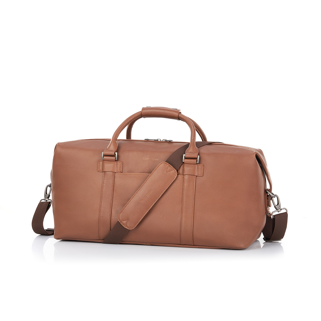 Samsonite leather weekender on sale