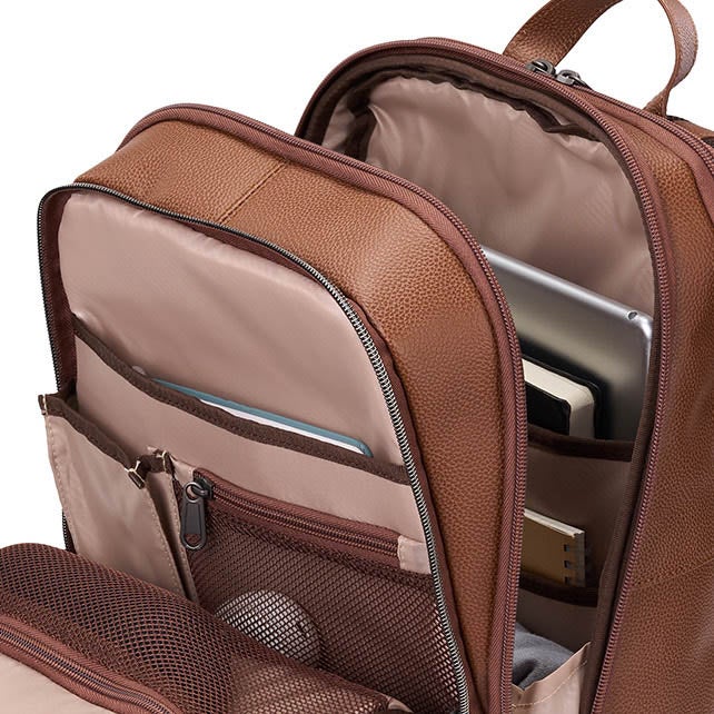 Samsonite SAM CLASSIC LEATHER SLIM BACKPACK