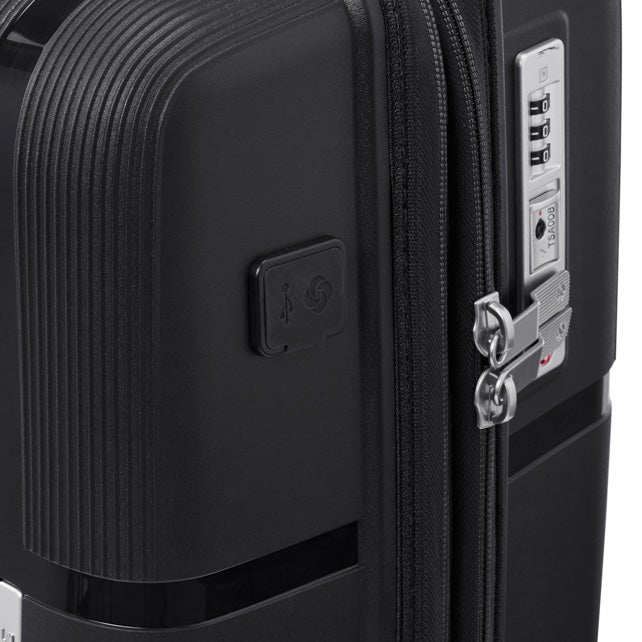 INTERLACE SUITCASE 55CM EXPANDABLE