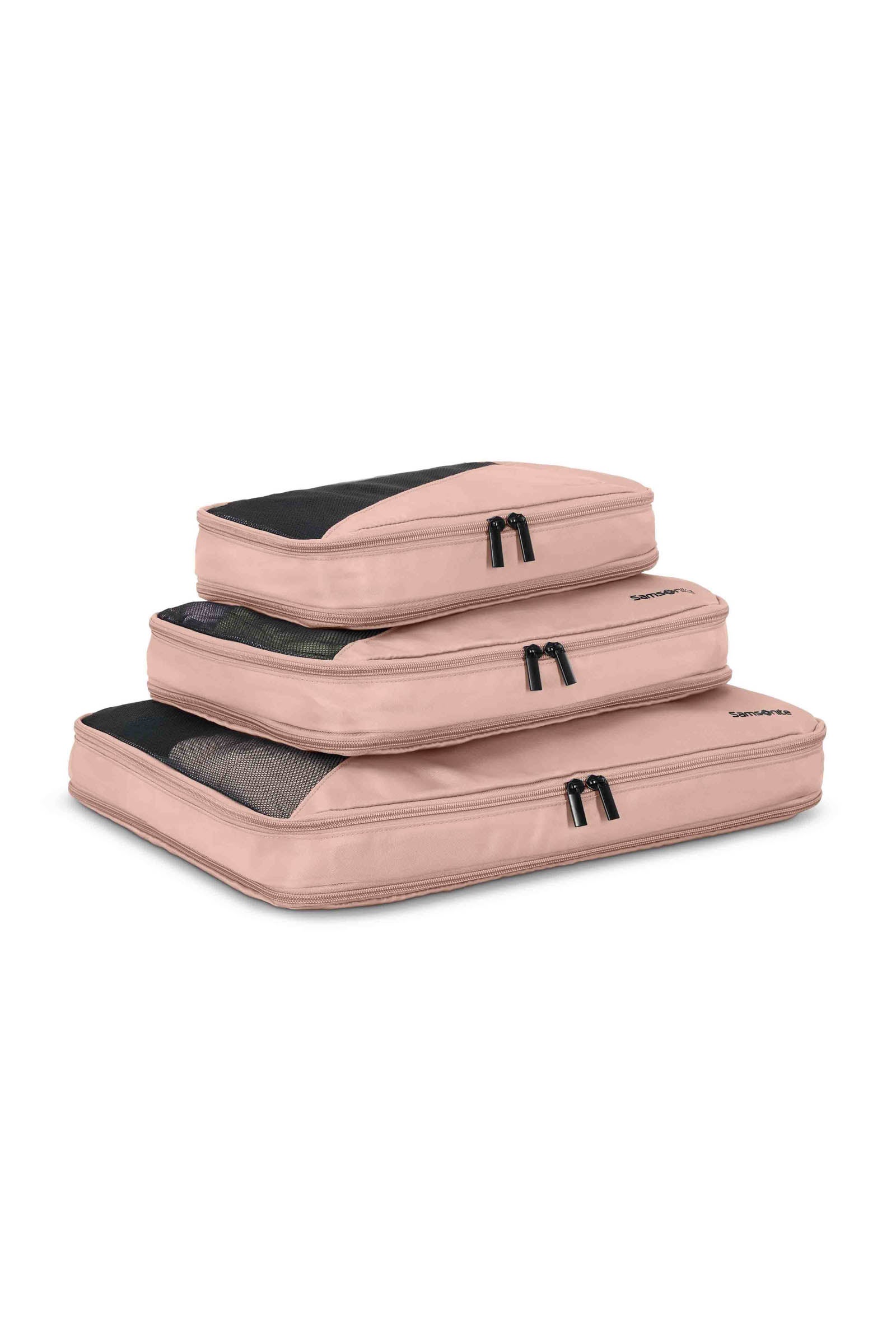 Compression packing cubes